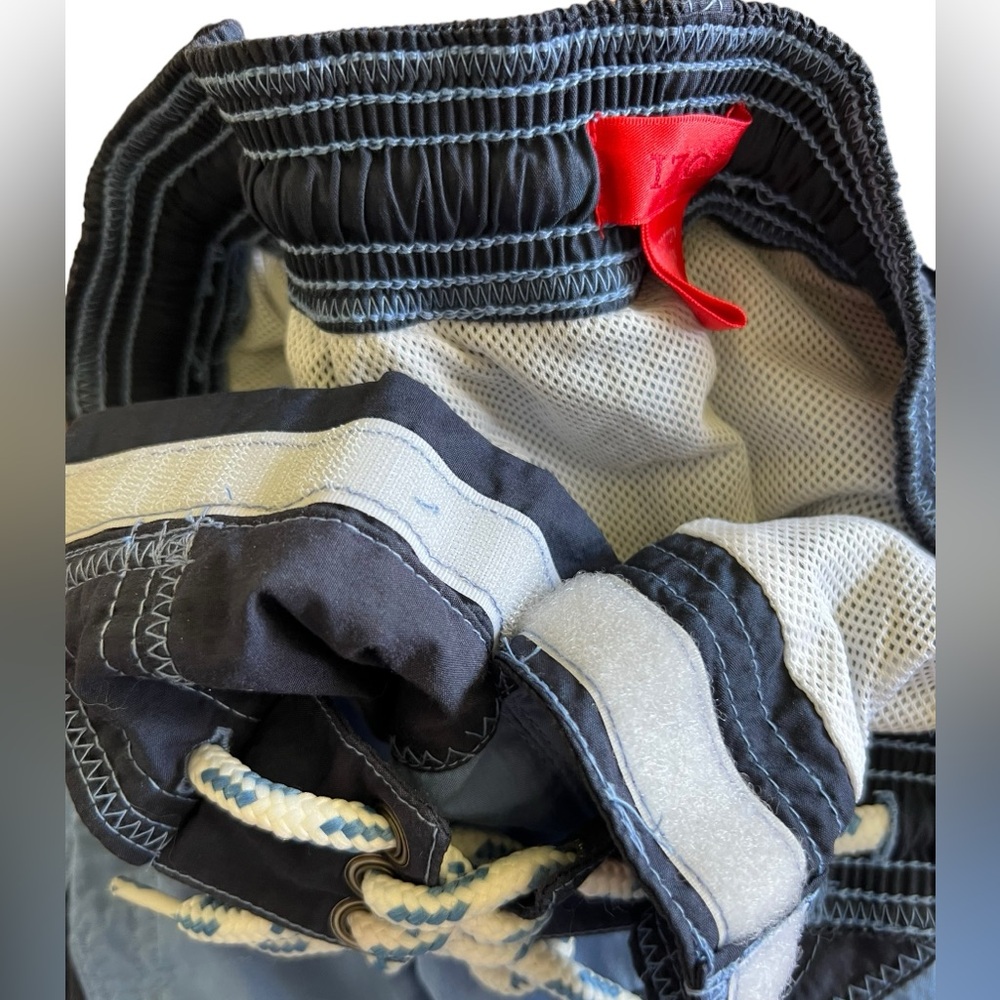 IZOD men’s swim shorts Navy & Blue‎ size medium - Picture 3 of 7